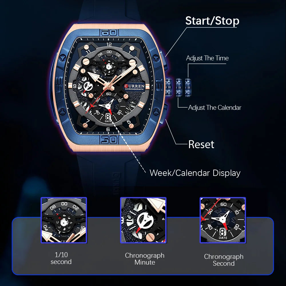 Reloj CURREN Elegante para Hombres
