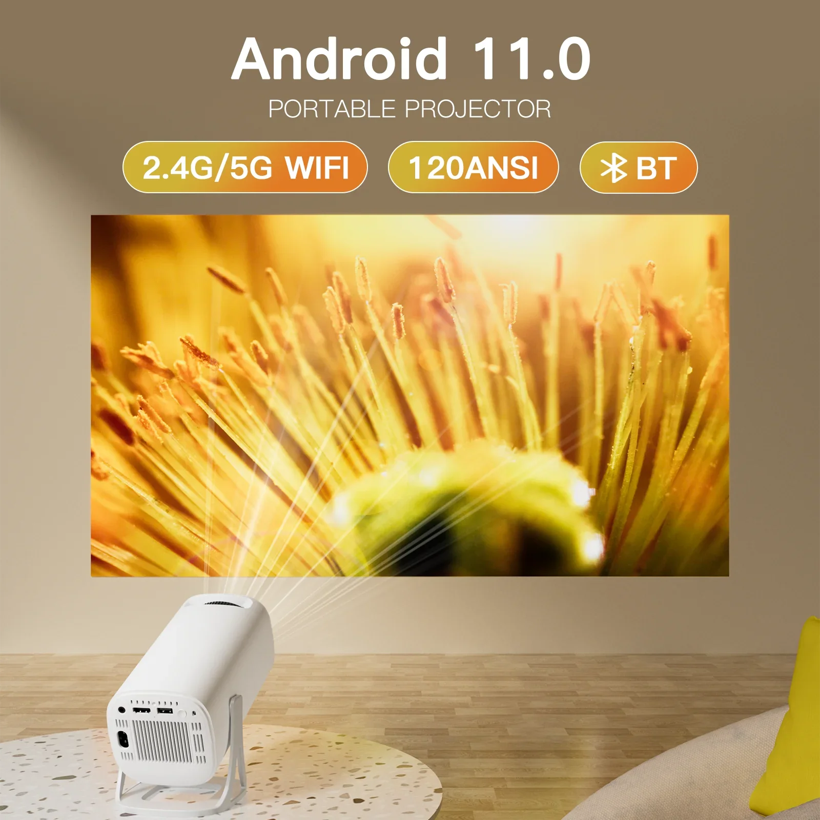 Proyector 4K Android para Hombres