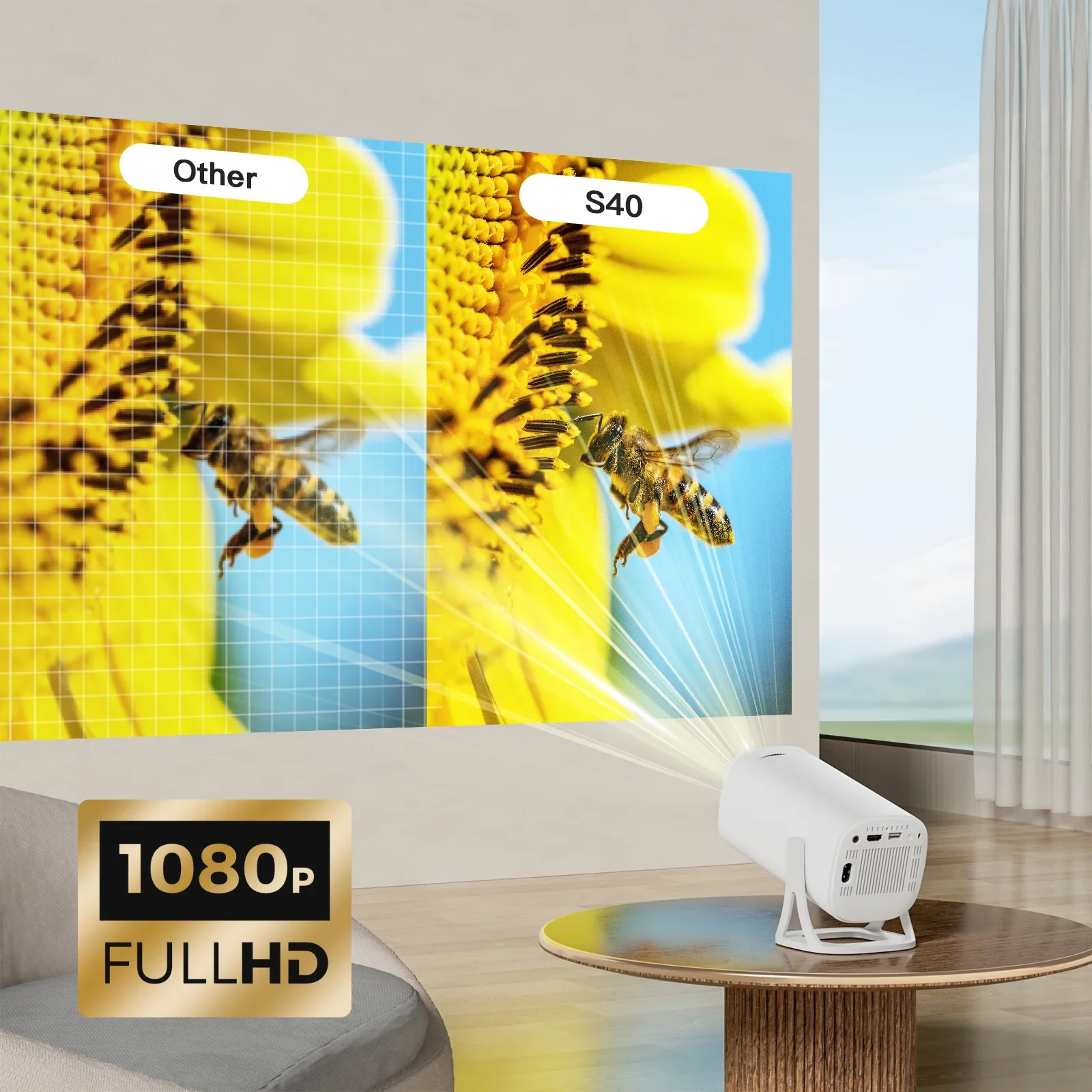 Proyector 4K Android para Hombres