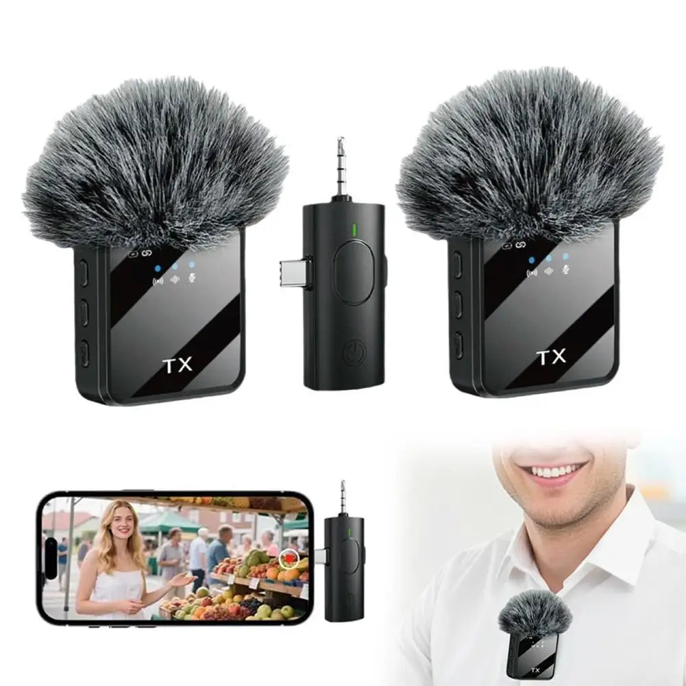 Micrófono Lavalier Sin Cables